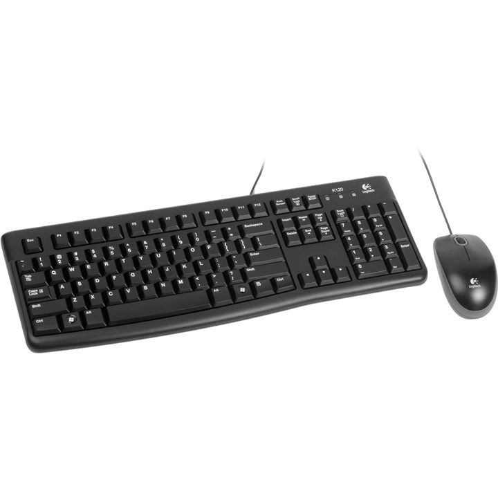 Logitech MK120 Wired Keyboard/Mouse (ID-D120)